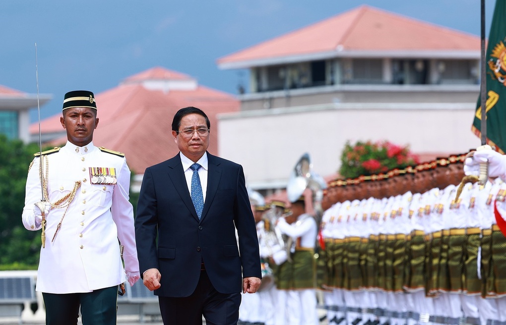 Thủ tướng Anwar Ibrahim chủ trì lễ đón Thủ tướng Phạm Minh Chính thăm chính thức Malaysia - 2