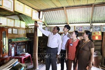 Già làng Nay Bim hiến đất xây dựng trường học vùng khó