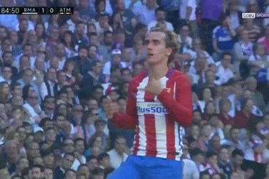 Griezmann ấn định kết quả hòa 1-1 cho Atletico trước Real Madrid