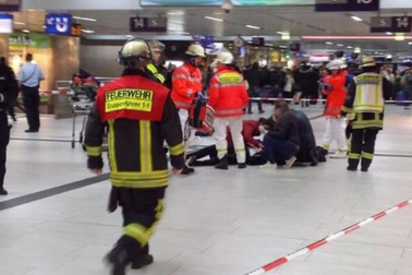 Tấn công bằng rìu tại nhà ga Đức, 5 người bị thương