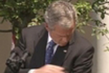 Tổng thống Bush bị chim sẻ “bỏ bom phân”