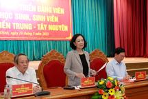 Bà Trương Thị Mai: "Thanh niên là rường cột nước nhà, vận mệnh của dân tộc"