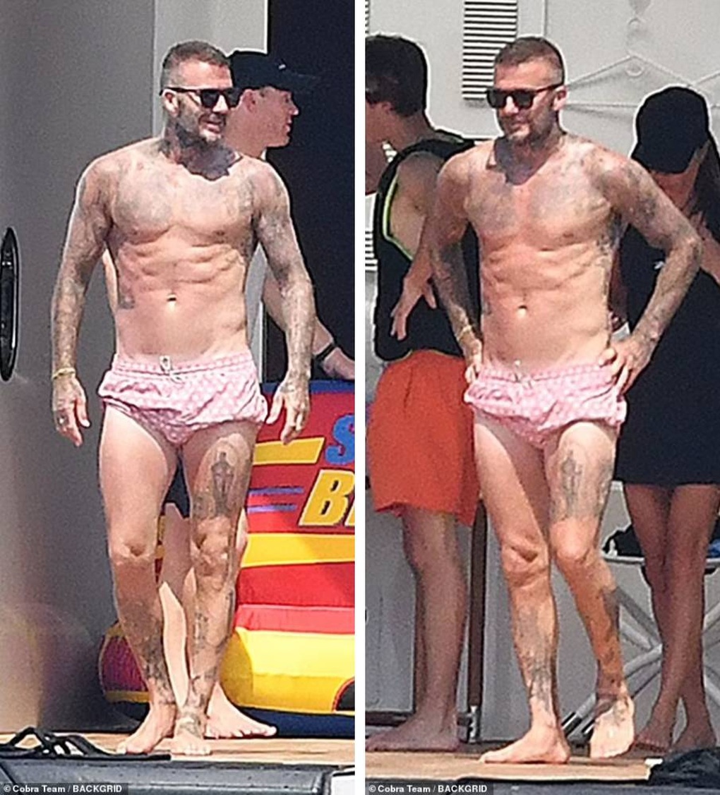 David Beckham khoe vóc dáng nam thần trong kỳ nghỉ hè sang chảnh - 2 David Beckham khoe vóc dáng nam thần trong kỳ nghỉ hè sang chảnh - 2
