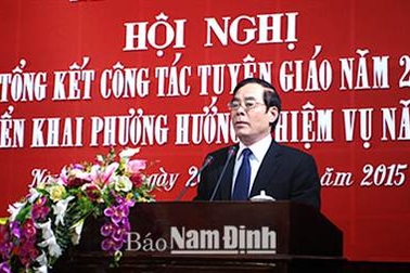 Thay đổi nhân sự lãnh đạo tại Nam Định và Thái Bình