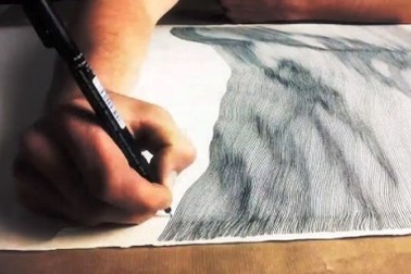 Vẽ tranh chỉ bằng 1 nét bút