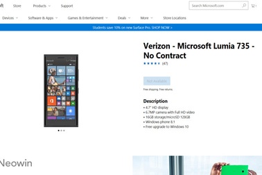 Microsoft chính thức ngừng bán điện thoại chạy Windows Phone