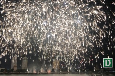 Màn trình diễn pháo hoa của đội Anh