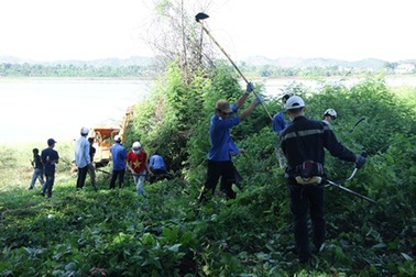 Sinh viên cùng đoàn viên chung tay hành động vì môi trường