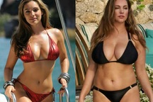"Biểu tượng gợi cảm" Kelly Brook tăng cân đáng kể
