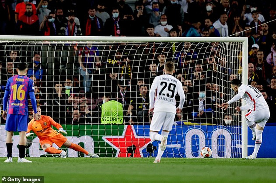 Bại trận tại Nou Camp, Barcelona bị loại ở Europa League - 1 Bại trận tại Nou Camp, Barcelona bị loại ở Europa League - 1