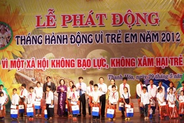 500 trẻ dự lễ phát động tháng hành động vì trẻ em