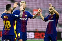 Barcelona đại thắng trong ngày sân Nou Camp không có khán giả