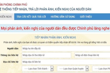 Chính phủ mở kênh tương tác với dân trên mạng