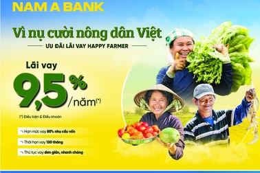 Nam A Bank dành nhiều ưu đãi cho vay nông nghiệp nông thôn