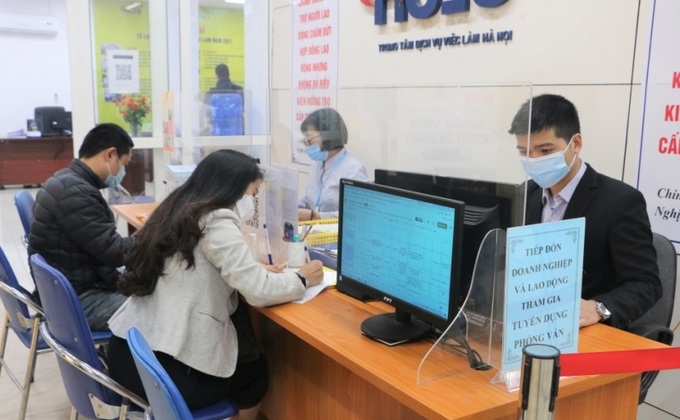 Trung tâm Dịch vụ việc làm Hà Nội kết nối việc làm cho người lao động.