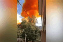 Video bộ phận tên lửa Trung Quốc suýt rơi trúng trường học