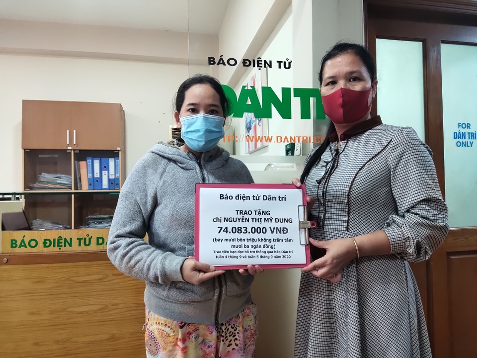Hơn 74 triệu đồng của bạn đọc giúp đỡ bé gái bị ung thư tuyến giáp - 1 Hơn 74 triệu đồng của bạn đọc giúp đỡ bé gái bị ung thư tuyến giáp - 1