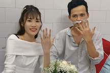 Cô dâu chú rể ở Nam Định tổ chức đám cưới đặc biệt trong bệnh viện gây sốt