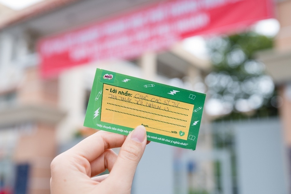 500.000 hộp MILO tiếp năng lượng chi sĩ tử “ vượt vũ môn” trong kỳ thi tốt nghiệp THPT - 6 500.000 hộp MILO tiếp năng lượng chi sĩ tử “ vượt vũ môn” trong kỳ thi tốt nghiệp THPT - 6