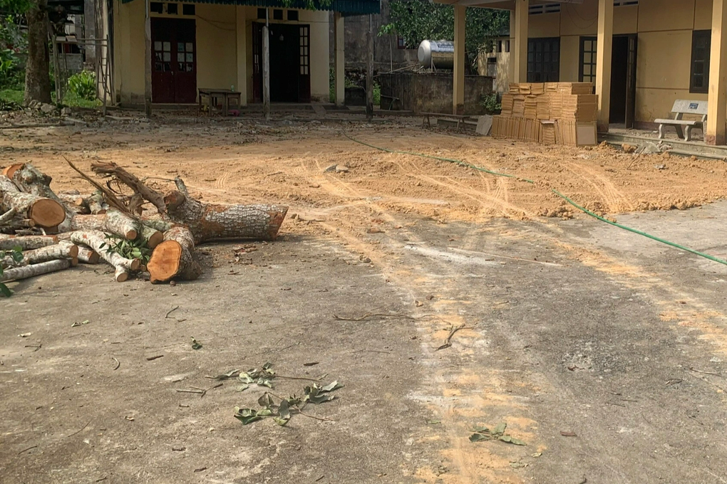 Gấp rút thi công điểm trường Thành Lợp, Thanh Hóa - 2 Gấp rút thi công điểm trường Thành Lợp, Thanh Hóa - 2