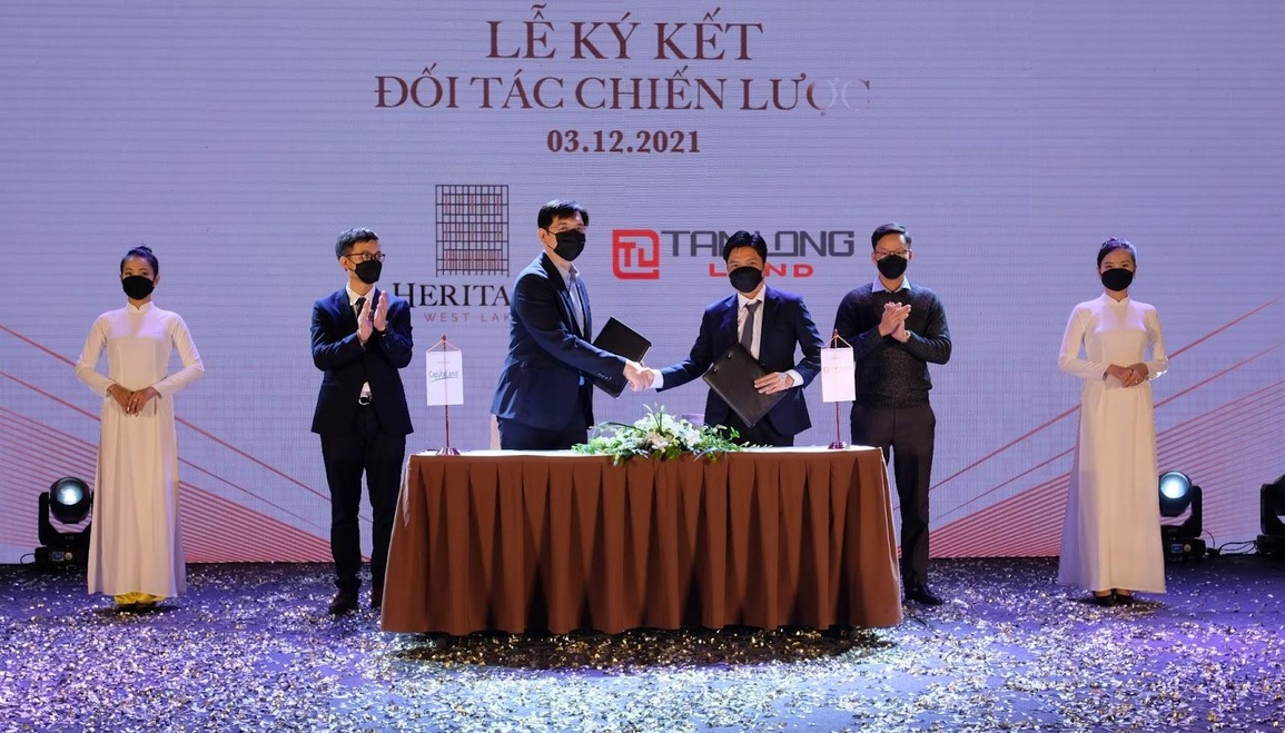 Tân Long Land hợp tác chiến lược, phân phối dự án Heritage West Lake Tây Hồ - 1