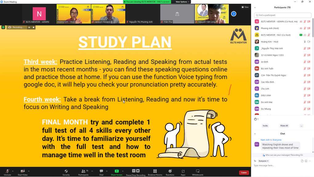 Chuỗi sự kiện cho các chiến binh ôn luyện IELTS: IELTS EXPERT MENTOR - 2 Chuỗi sự kiện cho các chiến binh ôn luyện IELTS: IELTS EXPERT MENTOR - 2