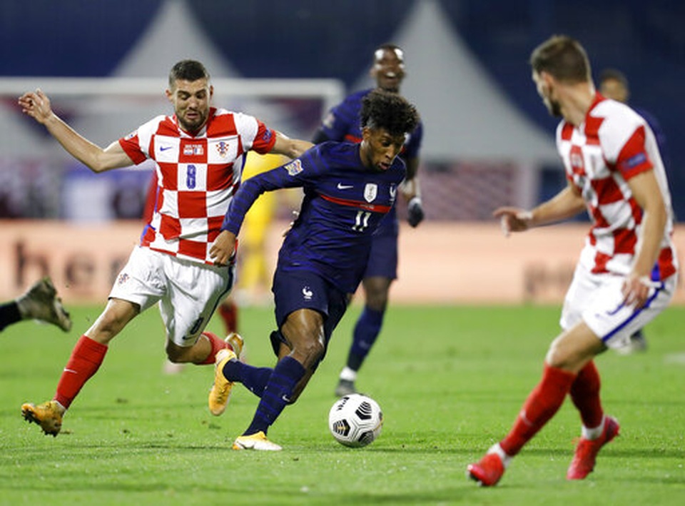 Griezmann, Mbappe đưa tuyển Pháp vượt qua Croatia - 2 Griezmann, Mbappe đưa tuyển Pháp vượt qua Croatia - 2