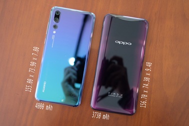 Bài 2: Huawei P20 Pro "đọ" thiết kế cùng Oppo Find X