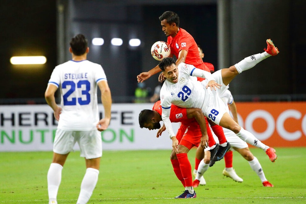 Đánh bại Philippines, Singapore vươn lên dẫn đầu bảng A AFF Cup 2020 - 1 Đánh bại Philippines, Singapore vươn lên dẫn đầu bảng A AFF Cup 2020 - 1