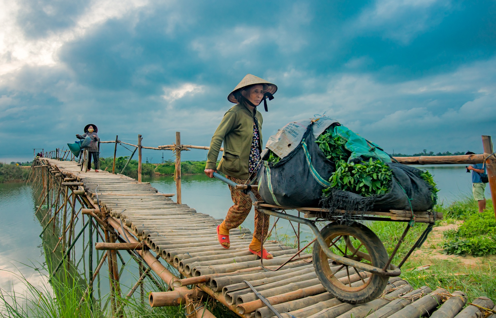 Cầu tre duy nhất còn lại ở Quảng Nam, khách nước ngoài thích thú chụp ảnh - 11 Cầu tre duy nhất còn lại ở Quảng Nam, khách nước ngoài thích thú chụp ảnh - 11