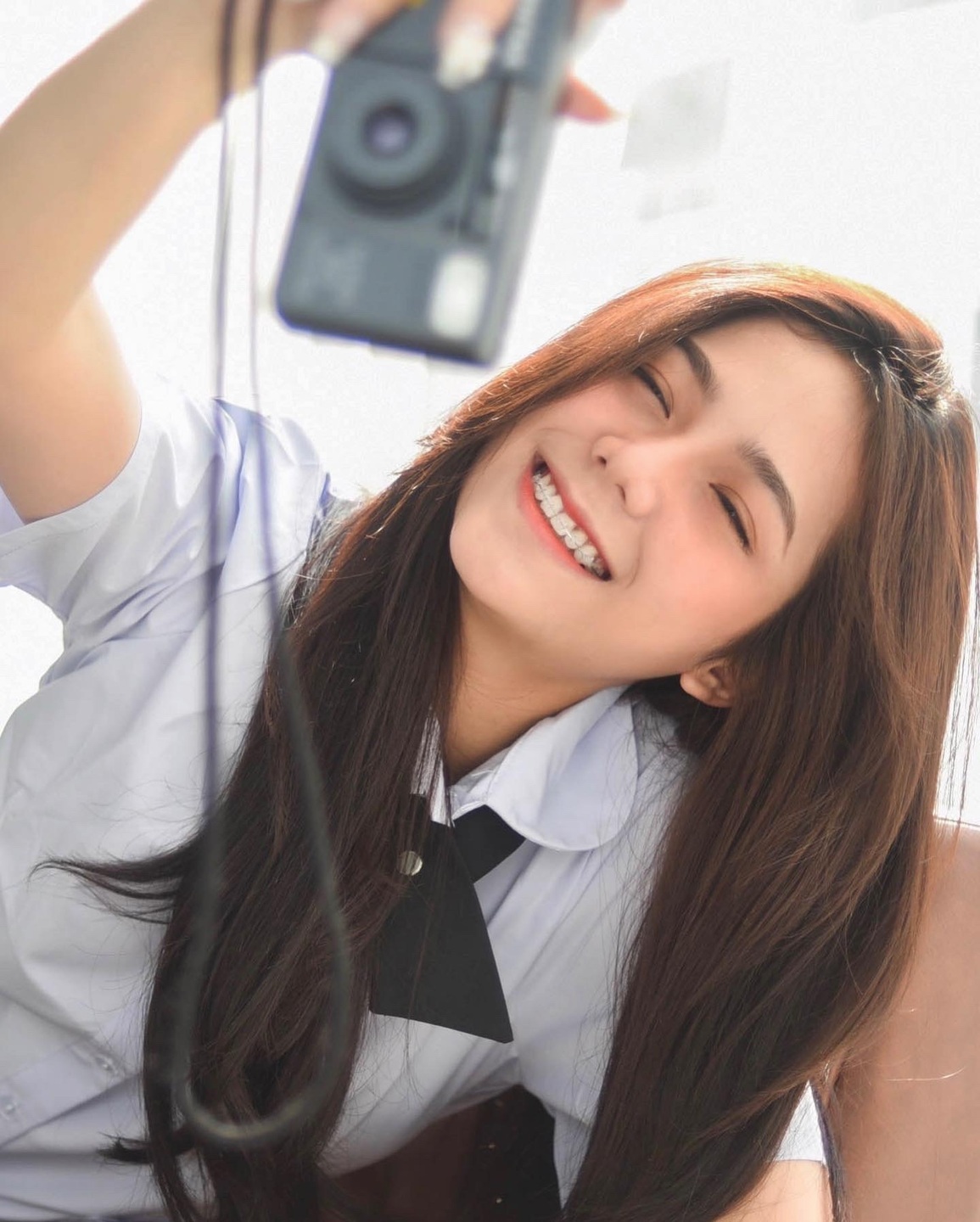 Hot girl 2K vẫn tỏa sáng dù chỉ mặc đồng phục giản dị - 3 Hot girl 2K vẫn tỏa sáng dù chỉ mặc đồng phục giản dị - 3