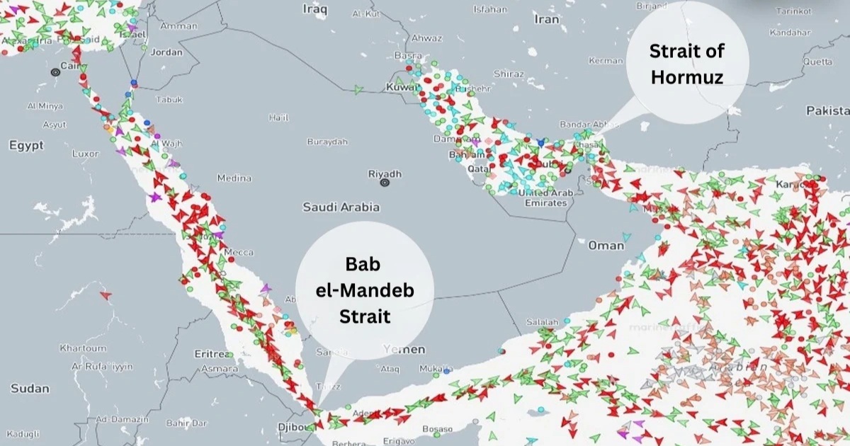 Sau Hormuz, “Cổng Nước Mắt” Bab el-Mandeb đang trở thành điểm nghẽn mới