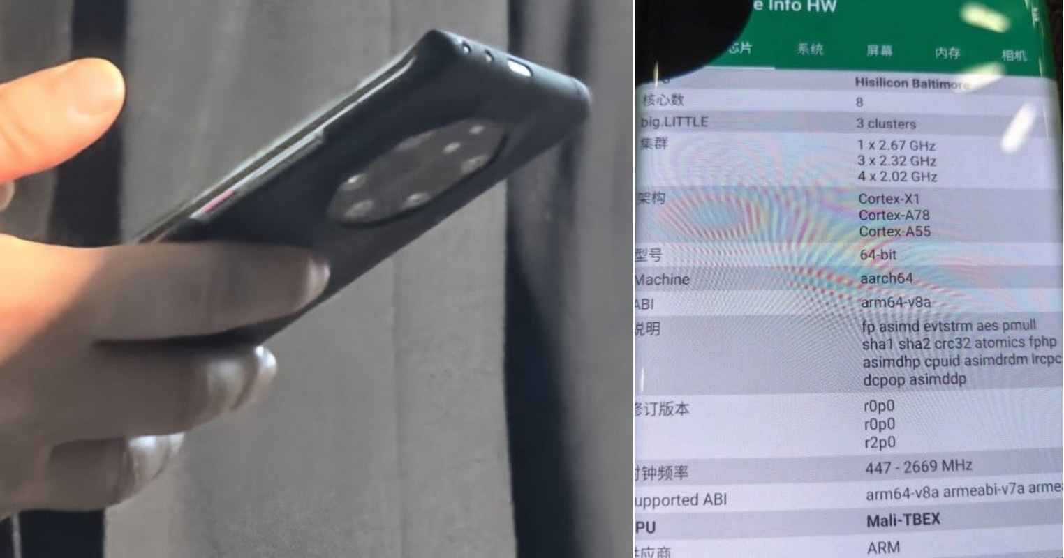 Раскрыты реальные фотографии и конфигурация самого мощного телефона в истории Huawei - 1 Lộ ảnh thực tế và cấu hình điện thoại mạnh nhất lịch sử Huawei sắp ra mắt - 1