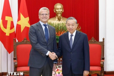 Tổng Bí thư khuyến khích Tập đoàn A.P. Moller-Maersk đầu tư vào kinh tế biển