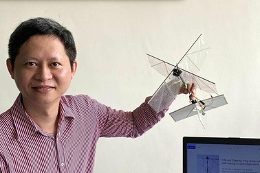 Máy bay không người lái kiểu mới có thể bay vòng quanh như một con chim