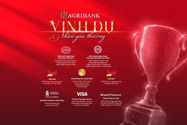 Agribank đạt nhiều giải thưởng lớn trong nước và quốc tế