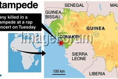 24 người chết vì giẫm đạp ở Guinea