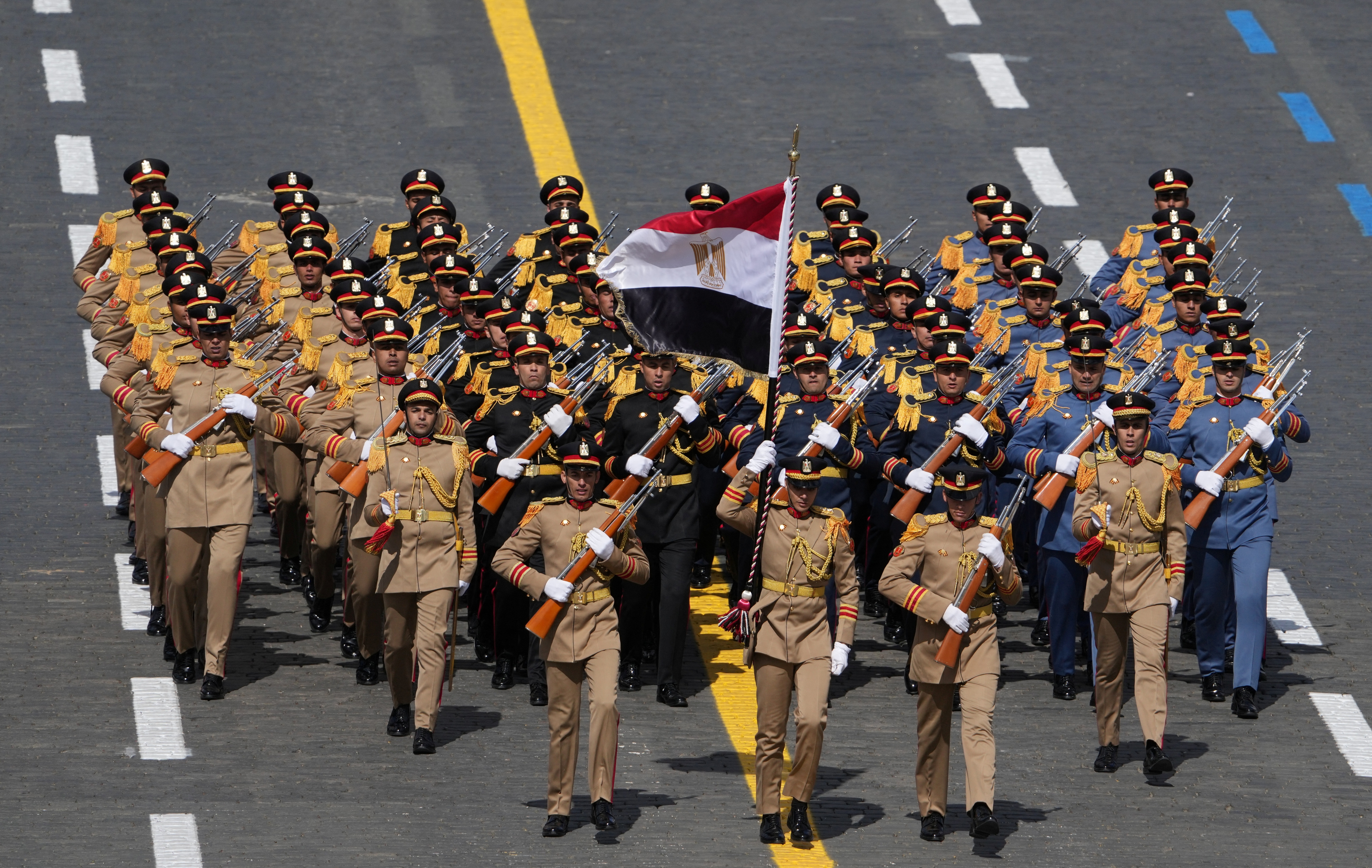 View - Các khối quân đội nước ngoài tại lễ duyệt binh Ngày Chiến thắng | Báo Dân trí