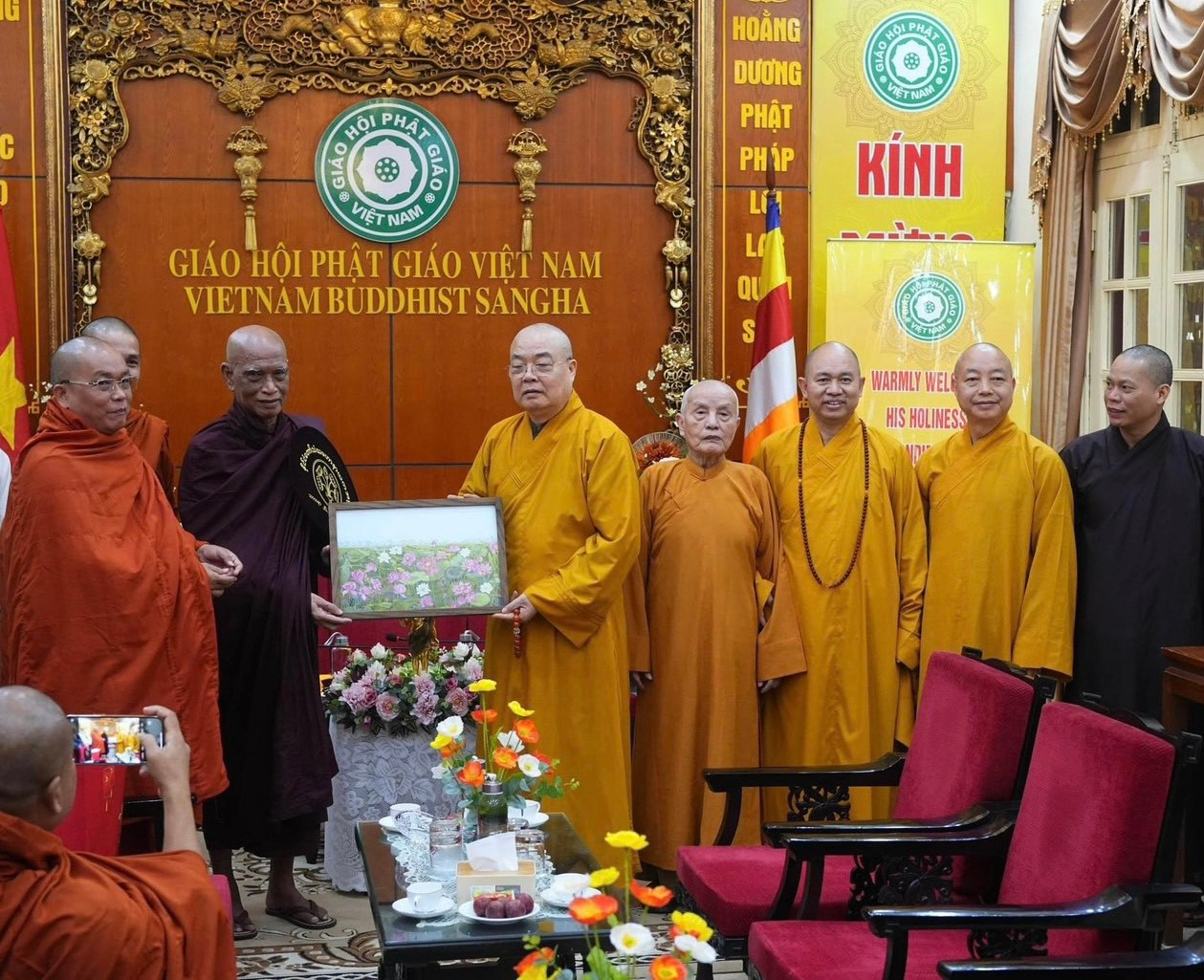Đức Tăng thống Myanmar đến thăm Việt Nam mùa Phật đản 2024 - 1