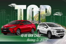 Top xe bán chạy tháng 5: Vios bỏ xa Accent, Xpander và Fadil bứt tốc