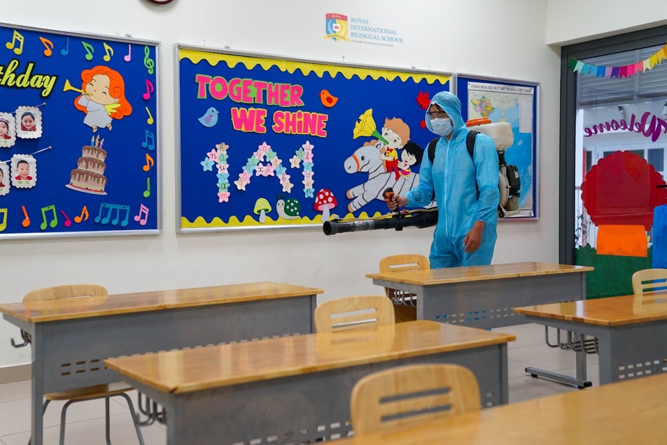 Ngày đầu đến trường tràn ngập niềm vui của thầy và trò Royal School - 4 Ngày đầu đến trường tràn ngập niềm vui của thầy và trò Royal School - 4