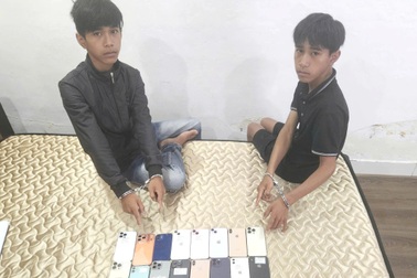 Anh em ruột trộm 27 điện thoại iPhone