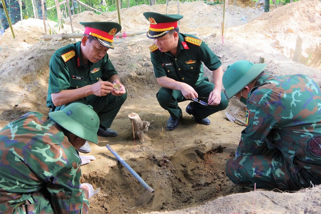 Phát hiện 3 hài cốt liệt sĩ ở Câu Nhi, nơi 93 người lính ngã xuống - 1