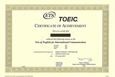 Bị khởi tố vì mua chứng chỉ tiếng Anh TOEIC giả trên mạng