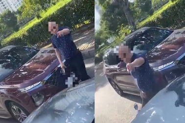 Xác minh clip tài xế ô tô đi ngược chiều còn văng tục, thách thức