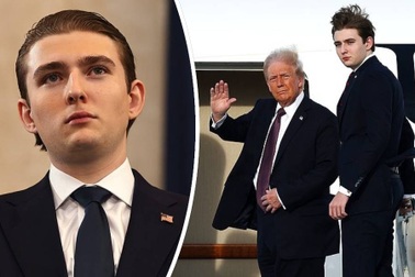 Học đại học xa nhà, Barron Trump được cha nhắc đến đầy trìu mến
