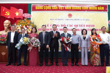 Lễ công bố các quyết định kiện toàn hai cơ quan báo chí thành Báo Dân trí