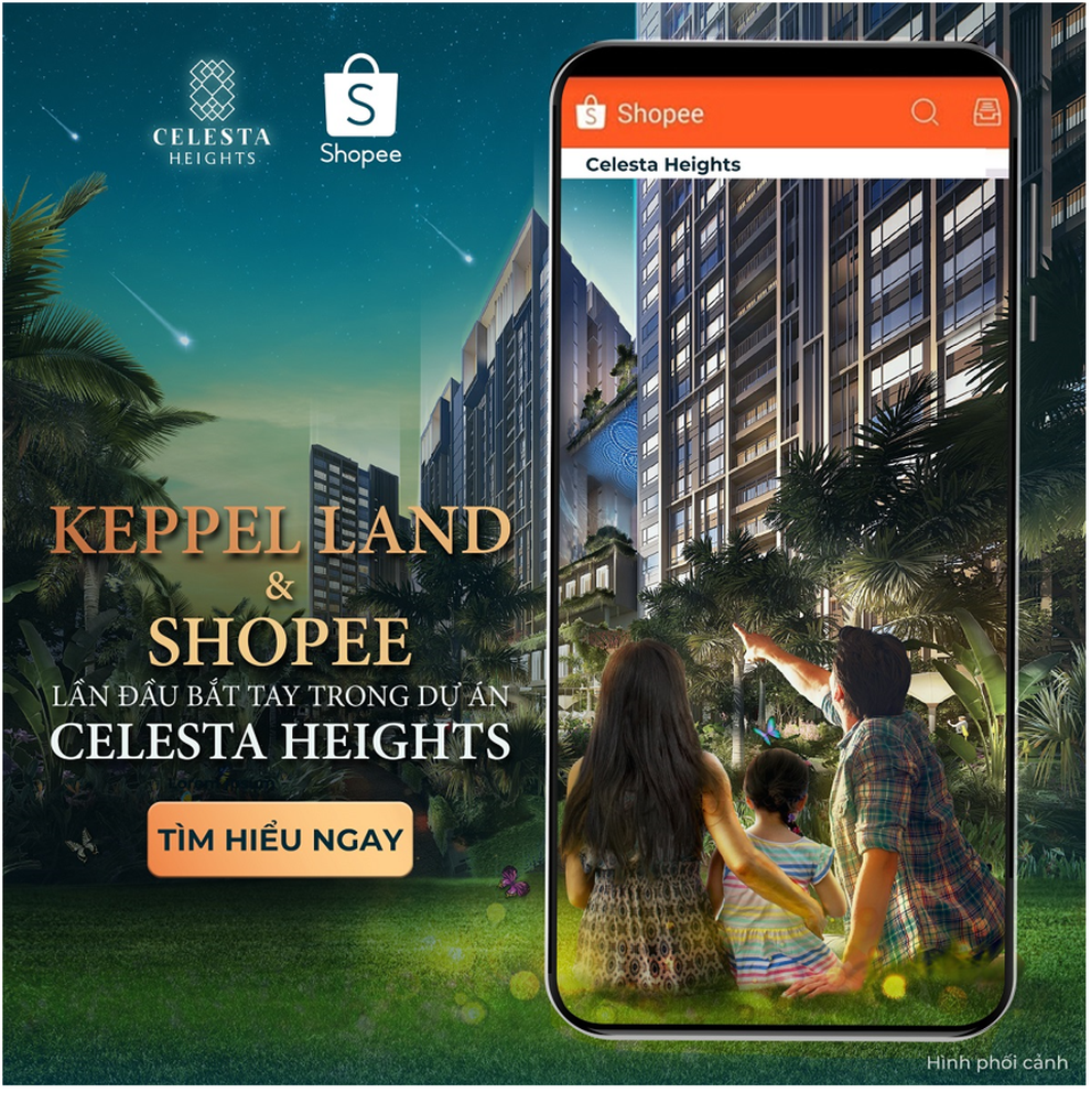 Keppel Land và Shopee hợp tác phát triển dự án Celesta Heights - 1 Keppel Land và Shopee hợp tác phát triển dự án Celesta Heights - 1