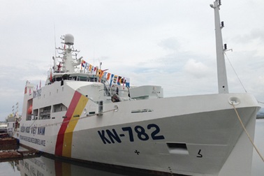 Bàn giao tàu kiểm ngư hiện đại nhất Việt Nam