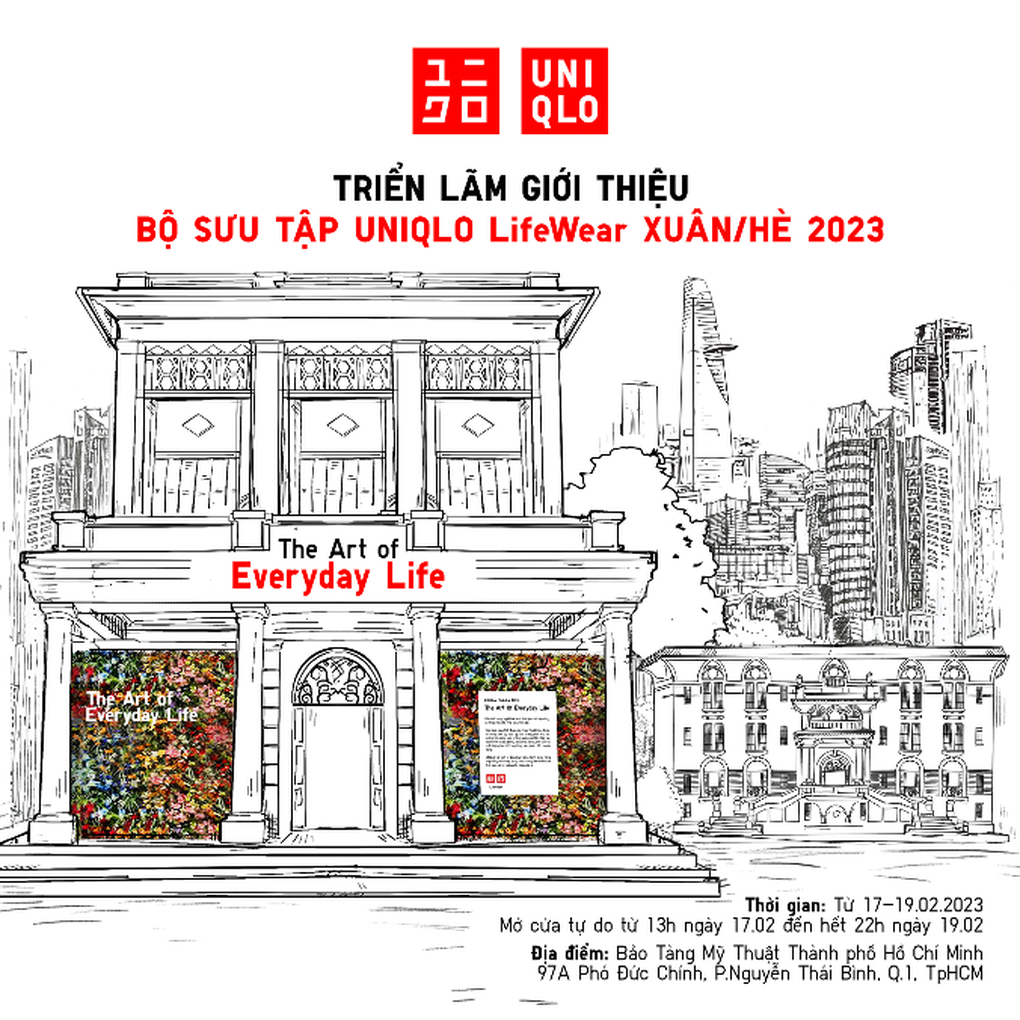 Chuỗi các triển lãm ấn tượng của UNIQLO trong 3 năm tại Việt Nam - 6 Chuỗi các triển lãm ấn tượng của UNIQLO trong 3 năm tại Việt Nam - 6